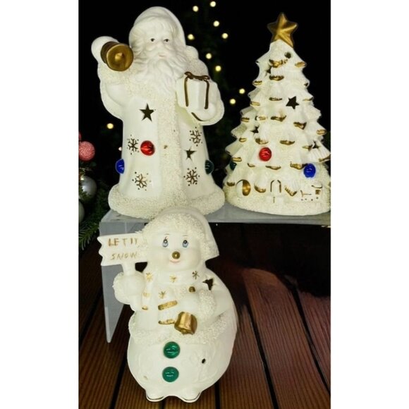 Set Of 3 International Bazaar Holiday Votive Candle Holders - Picture 2 of 6